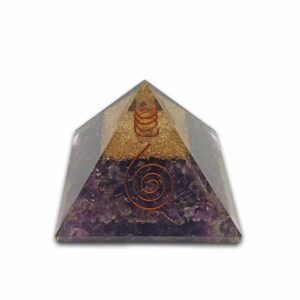 Οργονίτης πυραμίδα, αμέθυστος | Stone stories - Chironas Holistic Shop