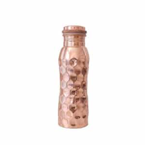 Μπουκάλι νερού, χάλκινο με όψη διαμαντιού | Forrest & Love - Chironas Holistic Shop
