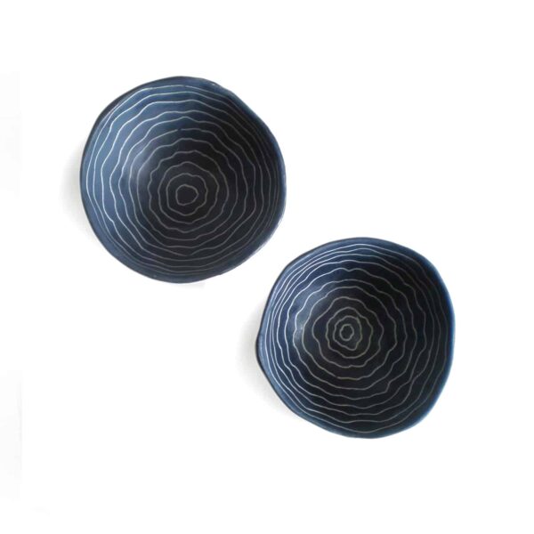 Κεραμικό μπολάκι, κυματιστό - 140ml | Tierra Ceramics - Χείρωνας Holistic Shop