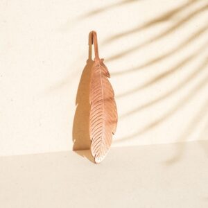 Εμποτιστής χαλκού - copper Infuser, Feather | Forrest & Love - Χείρωνας Holistic Shop