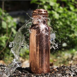 Μπουκάλι νερού, χάλκινο σκαλιστό | Forrest & Love - Χείρωνας Holistic Shop