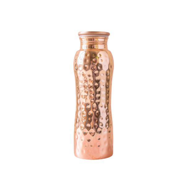 Μπουκάλι νερού Curve mini, χάλκινο σφυρήλατο | Forrest & Love - Chironas Holistic Shop